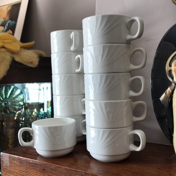 Set of stackable coffee ☕️ cups - Picture 6 of 8